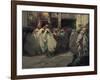 Tunisian Street Scene-Julius C. Rolshoven-Framed Premium Giclee Print