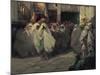 Tunisian Street Scene-Julius C. Rolshoven-Mounted Premium Giclee Print