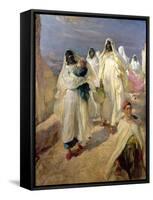 Tunisian Women-Edgar Bundy-Framed Stretched Canvas