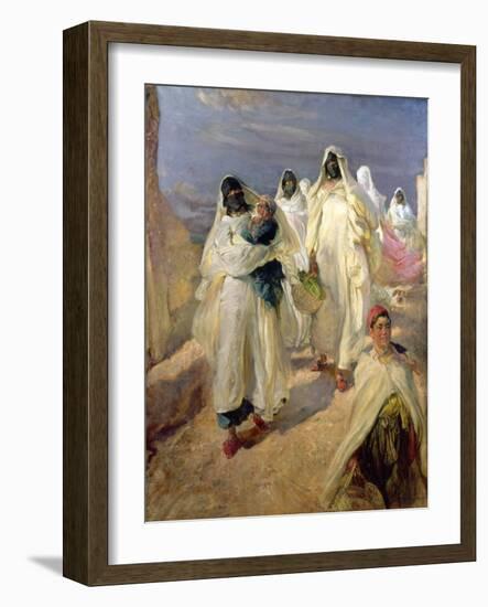 Tunisian Women-Edgar Bundy-Framed Giclee Print