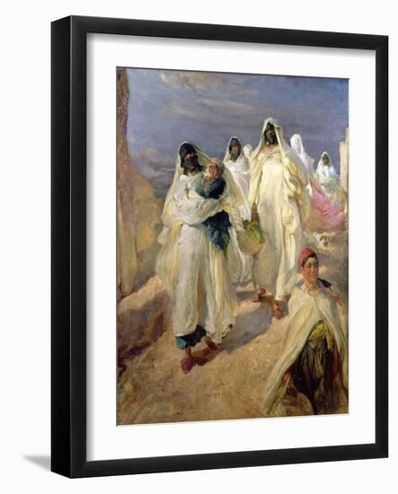 Tunisian Women-Edgar Bundy-Framed Giclee Print