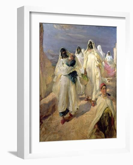 Tunisian Women-Edgar Bundy-Framed Giclee Print