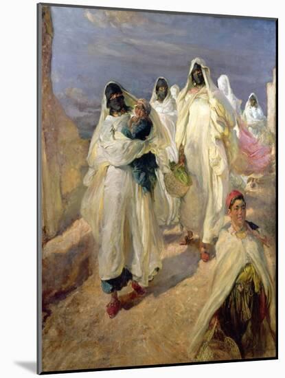 Tunisian Women-Edgar Bundy-Mounted Giclee Print