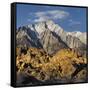 Tunnabora Peak, Mount Whitney, Alabama Hills, Near Lone Pine, Sierra Nevada, California, Usa-Rainer Mirau-Framed Stretched Canvas