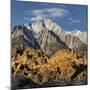 Tunnabora Peak, Mount Whitney, Alabama Hills, Near Lone Pine, Sierra Nevada, California, Usa-Rainer Mirau-Mounted Photographic Print