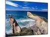 Tunnel Beach, Dunedin, New Zealand-David Wall-Mounted Photographic Print