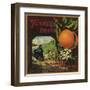 Tunnel Brand - San Fernando, California - Citrus Crate Label-Lantern Press-Framed Art Print