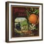 Tunnel Brand - San Fernando, California - Citrus Crate Label-Lantern Press-Framed Art Print