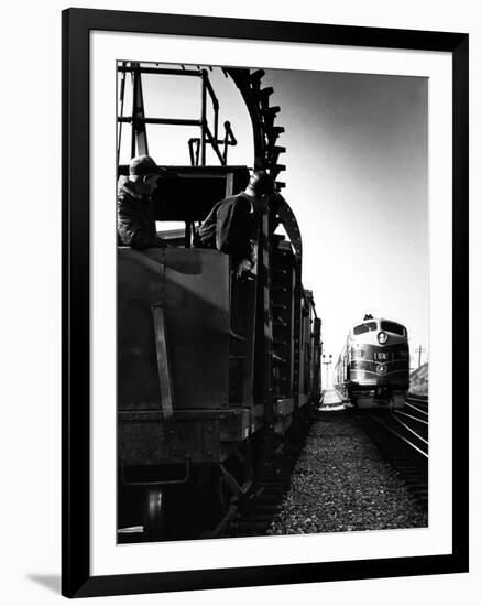 Tunnel Clearance Car: the B&O No. Ce-15: the Leaping Lena-null-Framed Premium Photographic Print