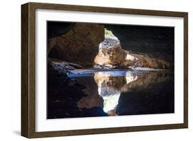 Tunnel Creek, the Kimberleys, Western Australia, Australia, Pacific-Michael Runkel-Framed Photographic Print