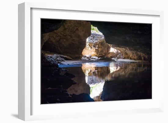 Tunnel Creek, the Kimberleys, Western Australia, Australia, Pacific-Michael Runkel-Framed Photographic Print