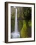 Tunnel Falls on Eagle Creek, Columbia Gorge, Oregon, USA-Gary Luhm-Framed Photographic Print