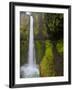 Tunnel Falls on Eagle Creek, Columbia Gorge, Oregon, USA-Gary Luhm-Framed Photographic Print