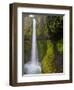 Tunnel Falls on Eagle Creek, Columbia Gorge, Oregon, USA-Gary Luhm-Framed Photographic Print