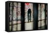 Tunnel Graffiti-null-Framed Stretched Canvas