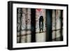 Tunnel Graffiti-null-Framed Photo