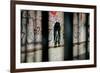 Tunnel Graffiti-null-Framed Photo