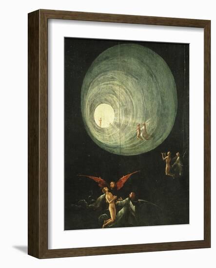 Tunnel of Light, from Paradise (Detail)-Hieronymus Bosch-Framed Giclee Print