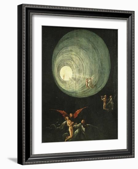 Tunnel of Light, from Paradise (Detail)-Hieronymus Bosch-Framed Giclee Print