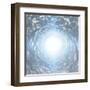 Tunnel Of Light-rolffimages-Framed Art Print