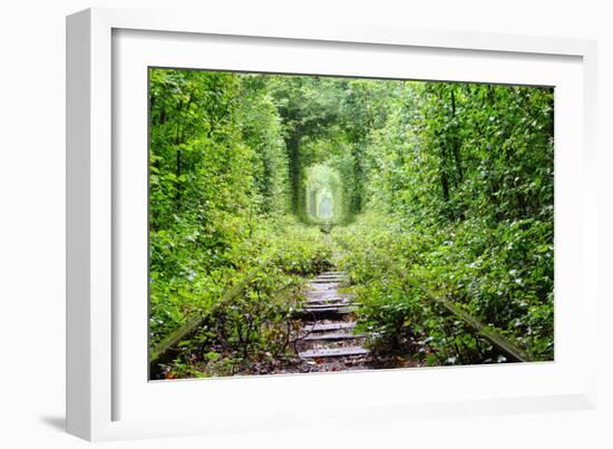 Tunnel of Love-tverkhovinets-Framed Photographic Print