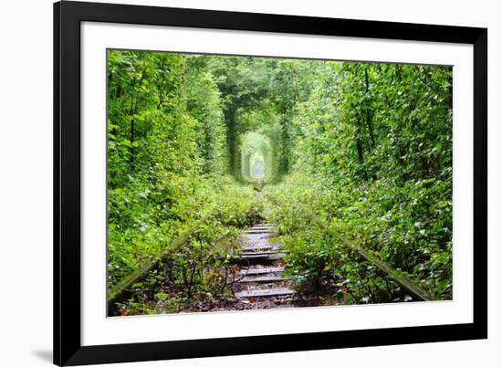 Tunnel of Love-tverkhovinets-Framed Photographic Print