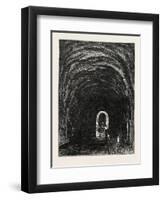 Tunnel of the Thames and Medway Canal-null-Framed Premium Giclee Print