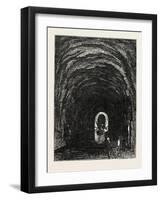 Tunnel of the Thames and Medway Canal-null-Framed Giclee Print