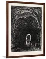 Tunnel of the Thames and Medway Canal-null-Framed Giclee Print