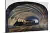 Tunnel of the Underground, Locomotive with Carriages, United Kingdom, 19th Century-null-Stretched Canvas