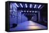 Tunnel on the High Line in New York City-SeanPavonePhoto-Framed Stretched Canvas