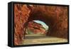 Tunnel, Red Rocks Park, Denver, Colorado-null-Framed Stretched Canvas