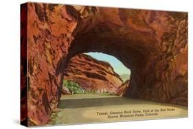 Tunnel, Red Rocks Park, Denver, Colorado-null-Stretched Canvas