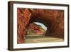 Tunnel, Red Rocks Park, Denver, Colorado-null-Framed Art Print