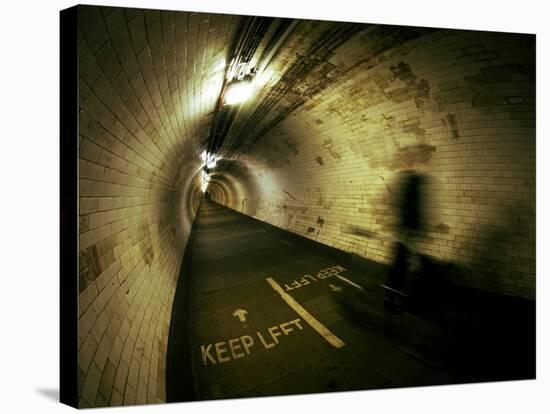 Tunnel under River Thames-Craig Roberts-Stretched Canvas