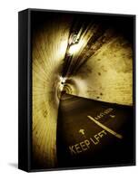 Tunnel under River Thames-Craig Roberts-Framed Stretched Canvas