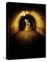 Tunnel under River Thames-Craig Roberts-Stretched Canvas