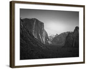 Tunnel View BW 2-Moises Levy-Framed Photographic Print