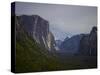 Tunnel View BW-Moises Levy-Stretched Canvas