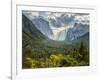 Tunnel View Sun Rays-John Gavrilis-Framed Photographic Print