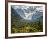 Tunnel View Sun Rays-John Gavrilis-Framed Photographic Print