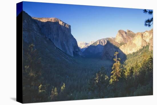 Tunnel View, Yosemite, California-George Oze-Stretched Canvas