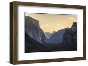 Tunnel View Yosemite National Park, California-Marco Isler-Framed Photographic Print