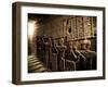 Tunnels at the Temple of Dendera, Egypt-Clive Nolan-Framed Photographic Print