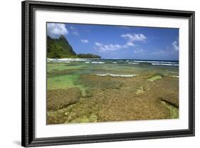 Tunnels Beach, Kauai, Hawaii, USA-Jaynes Gallery-Framed Photographic Print