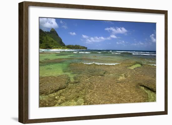 Tunnels Beach, Kauai, Hawaii, USA-Jaynes Gallery-Framed Photographic Print