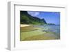 Tunnels Beach Kauai Hawaii-null-Framed Art Print