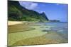 Tunnels Beach Kauai Hawaii-null-Mounted Art Print