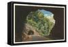 Tunnels on Blue Ridge Parkway-null-Framed Stretched Canvas