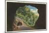 Tunnels on Blue Ridge Parkway-null-Mounted Art Print